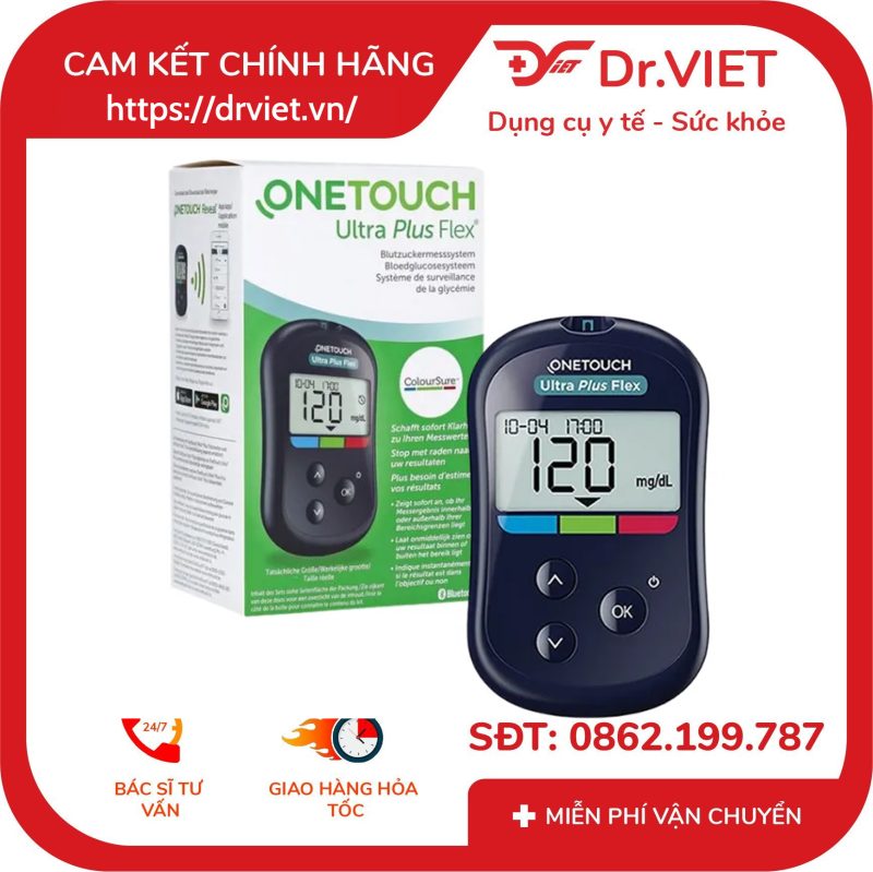 Máy đo đường huyết One Touch Ultra Plus Flex MG
