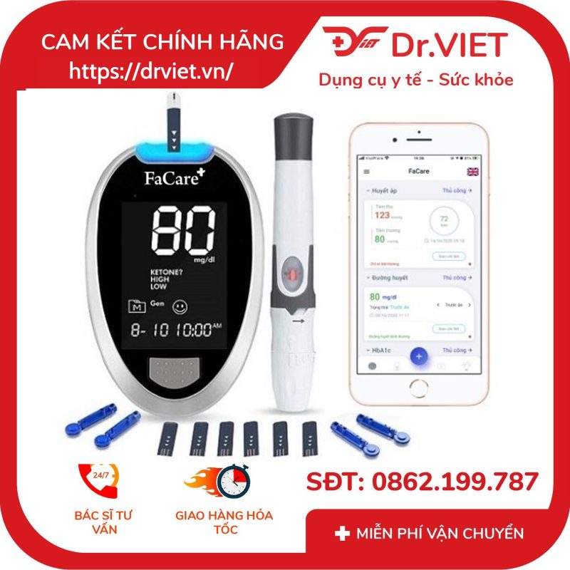Máy đo đường huyết FaCare FC-G168 12 Máy đo đường huyết FaCare FC-G168