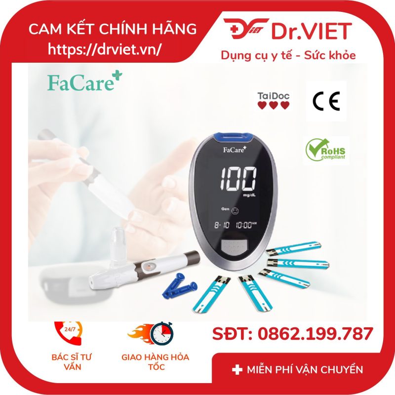 Máy đo đường huyết FaCare FC-G168 10 Máy đo đường huyết FaCare FC-G168