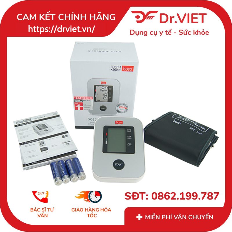 Máy đo huyết áp bắp tay Boso Medicus X