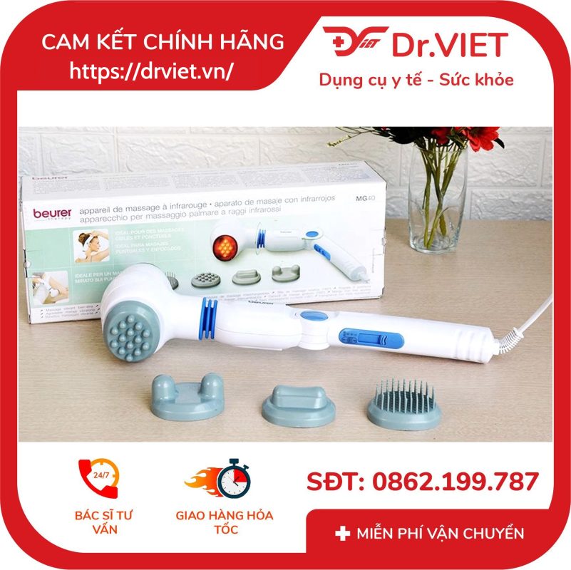 Máy massage toàn thân Beurer MG40 15 Máy massage toàn thân Beurer MG40