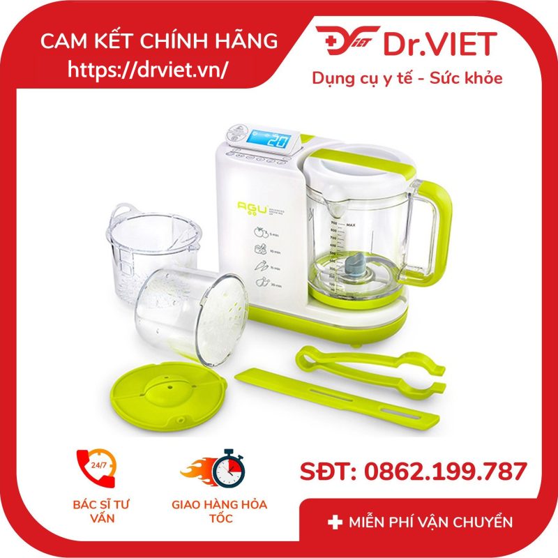 Máy xay thực phẩm đa năng AGU FP8 9 Máy xay thực phẩm đa năng AGU FP8