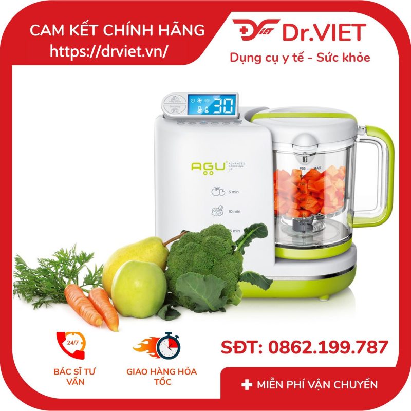 Máy xay thực phẩm đa năng AGU FP8 8 Máy xay thực phẩm đa năng AGU FP8