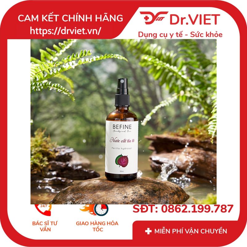 Nước cất tía tô Toner tía tô Befine 13 Nước cất tía tô Toner tía tô Befine