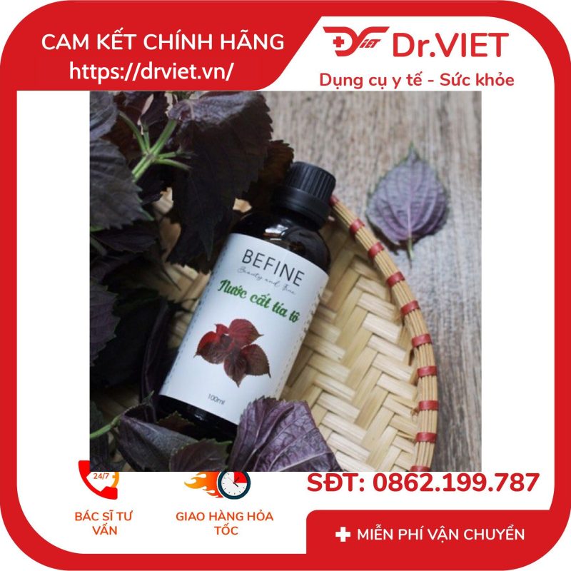 Nước cất tía tô Toner tía tô Befine 11 Nước cất tía tô Toner tía tô Befine