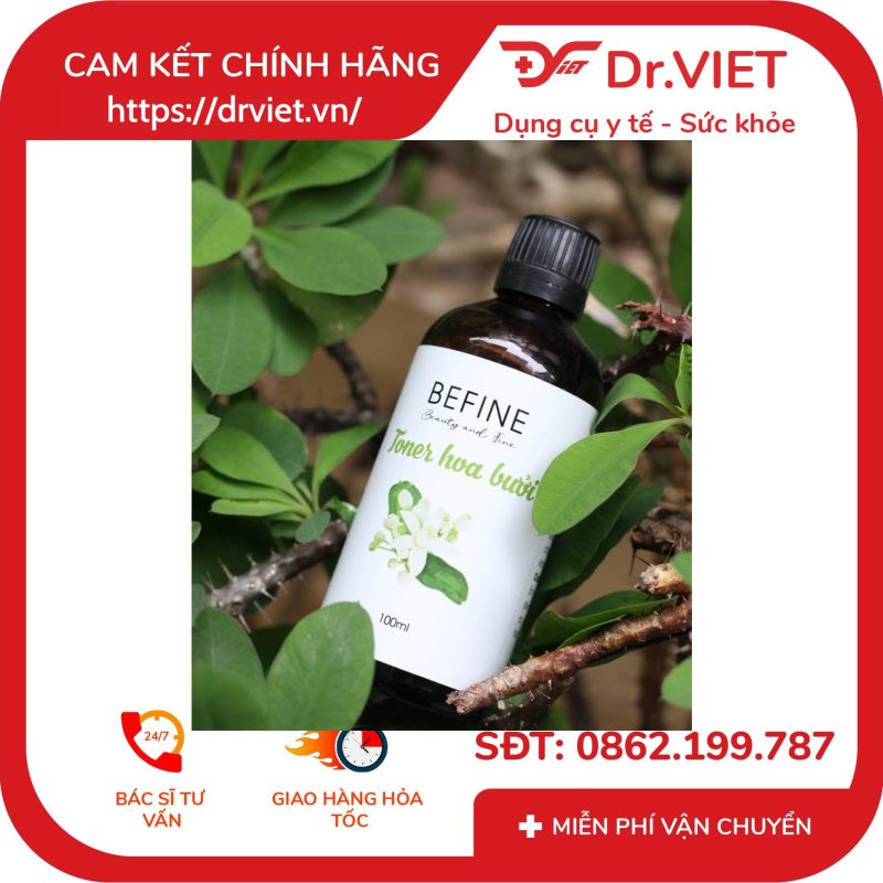 Nước hoa bưởi Toner hoa bưởi Befine