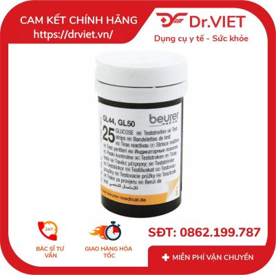Que thử dành cho máy đo đường huyết Beurer GL50