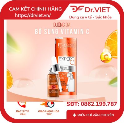 Tinh chất Eveline Expert C® dưỡng trắng chống nhăn da ban đêm 18ml 13 Tinh chất Eveline Expert C® dưỡng trắng chống nhăn da ban đêm 18ml