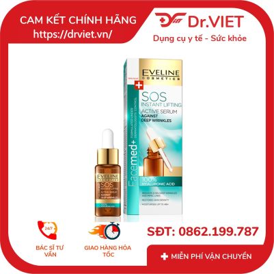 Tinh chất Eveline Facemed+ chống nhăn và dưỡng ẩm SOS 18ml 15 Tinh chất Eveline Facemed+ chống nhăn và dưỡng ẩm SOS 18ml