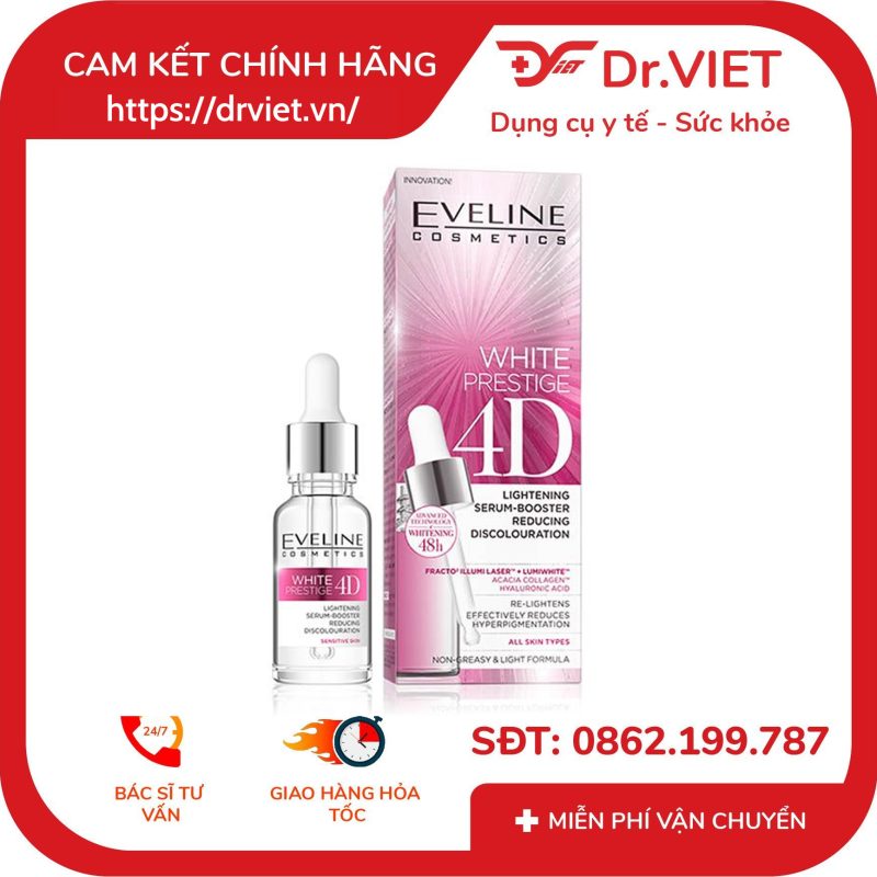Tinh chất Eveline White Prestige 4D Serum 18ml