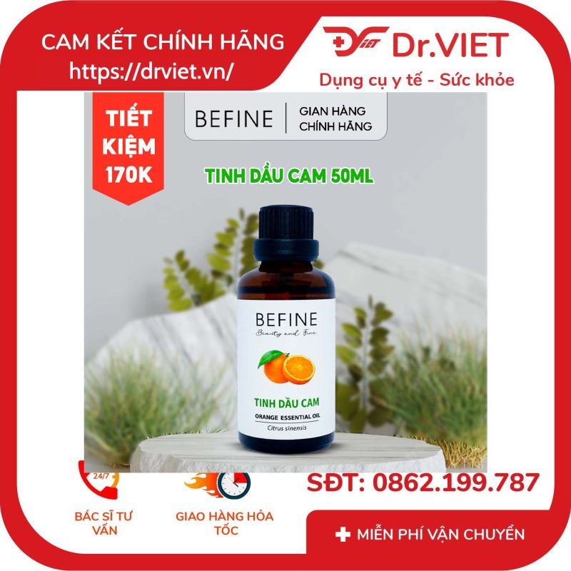 Tinh dầu Cam Befine Orange Essential Oil