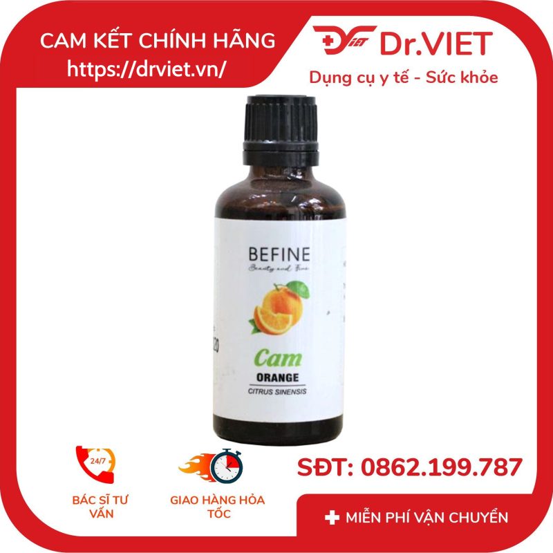 Tinh dầu Cam Befine Orange Essential Oil