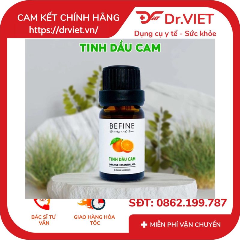 Tinh dầu Cam Befine Orange Essential Oil