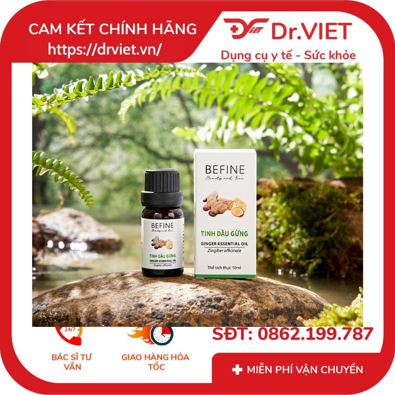 Alternative view of Tinh dầu gừng Befine Ginger Essential Oil