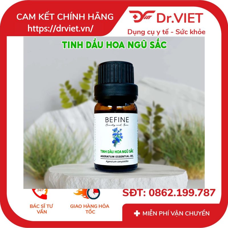 Tinh dầu Hoa Ngũ Sắc Befine Ageratum Essential Oil 11 Tinh dầu Hoa Ngũ Sắc Befine Ageratum Essential Oil