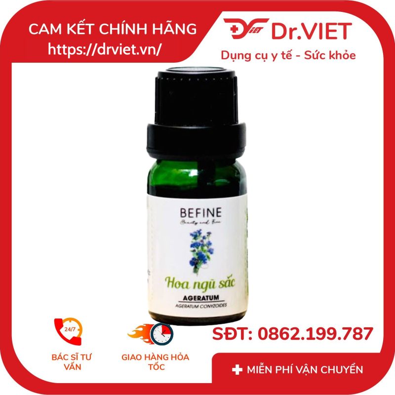 Tinh dầu Hoa Ngũ Sắc Befine Ageratum Essential Oil 9 Tinh dầu Hoa Ngũ Sắc Befine Ageratum Essential Oil