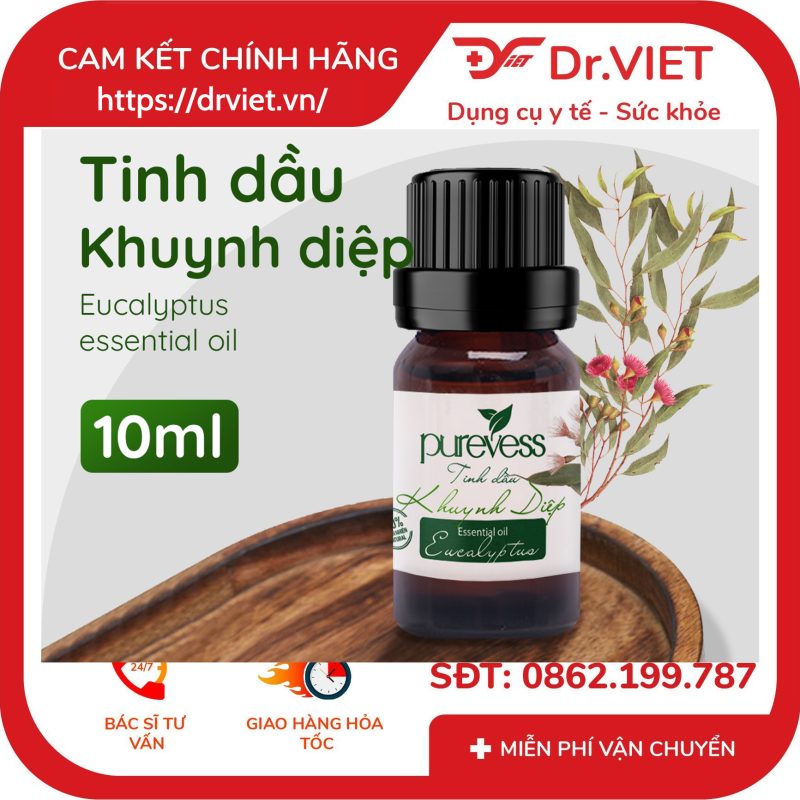 Tinh dầu Khuynh Diệp Purevess nguyên chất