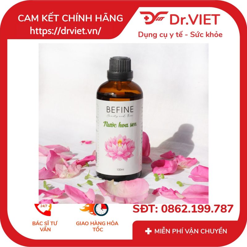 Nước hoa sen Toner hoa sen Befine 10 Nước hoa sen Toner hoa sen Befine