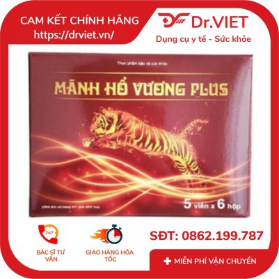 Viên uống Mãnh Hổ Vương Plus hỗ trợ tăng cường sinh lý nam 12 Viên uống Mãnh Hổ Vương Plus hỗ trợ tăng cường sinh lý nam
