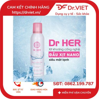 Xịt Khoáng Dr HER Paris 150ml