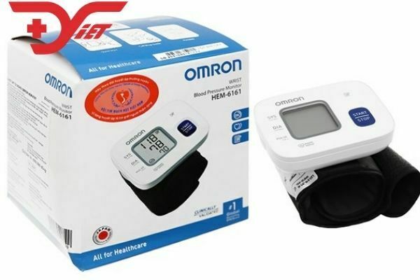 GIỚI THIỆU VỀ MÁY ĐO HUYẾT ÁP CỔ TAY OMRON HEM-6161