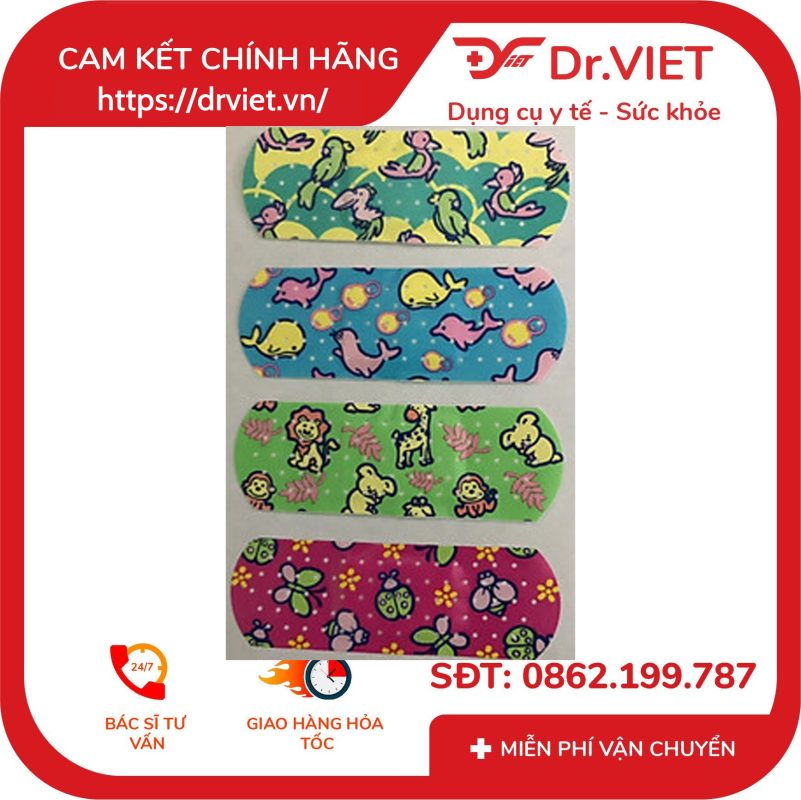 Băng cá nhân Tigerplast Animal Kingdom 8 Băng cá nhân Tigerplast Animal Kingdom