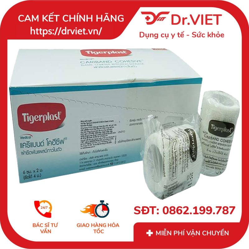 Băng co giãn Tigerplast Elastic Bandage 8 Băng co giãn Tigerplast Elastic Bandage