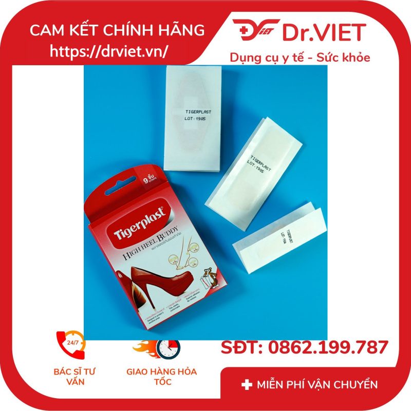 Băng đệm chân đi giày cao gót và thể thao Tigerplast High Heel Buddy