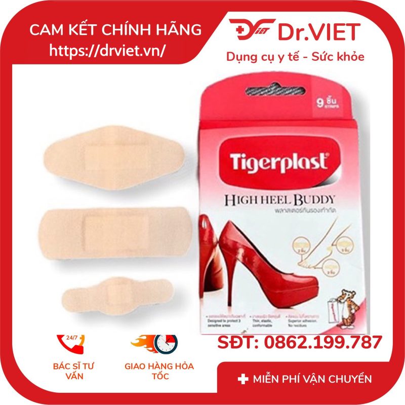 Băng đệm chân đi giày cao gót và thể thao Tigerplast High Heel Buddy