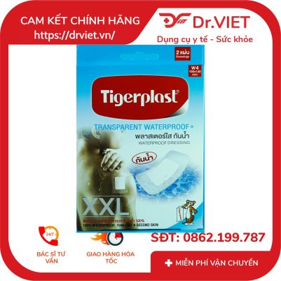 Băng gạc vết thương chống nước Tigerplast Waterproof 15 Băng gạc vết thương chống nước Tigerplast Waterproof