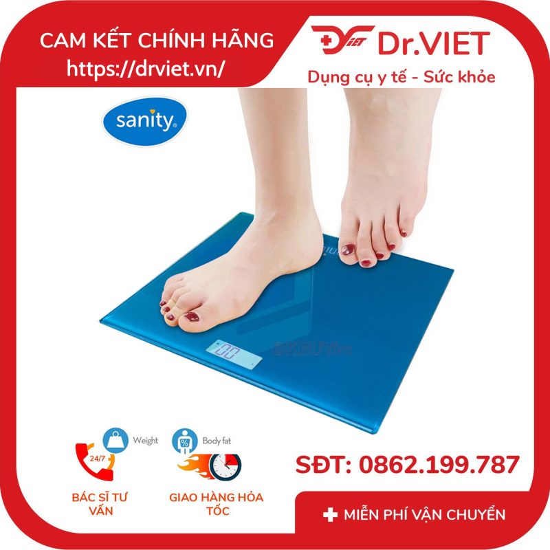 Cân sức khỏe điện tử Sanity S6400.ENG