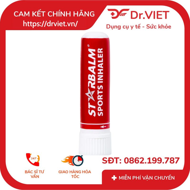 Chai hít Starbalm Sports Inhaler Novum 13 Chai hít Starbalm Sports Inhaler Novum