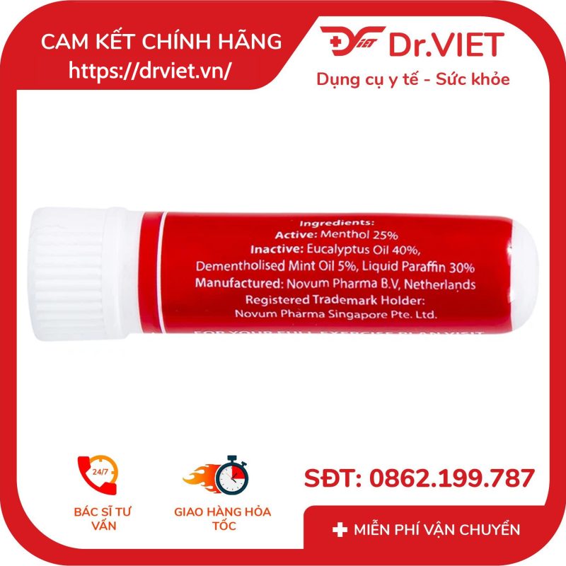 Chai hít Starbalm Sports Inhaler Novum 10 Chai hít Starbalm Sports Inhaler Novum