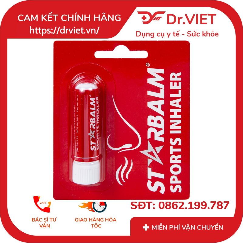 Chai hít Starbalm Sports Inhaler Novum