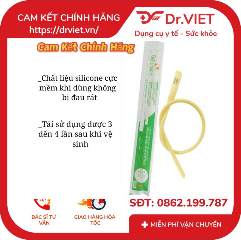 Dây truyền silicon NELATON 1 nhánh Sunbow Medical 10 Dây truyền silicon NELATON 1 nhánh Sunbow Medical