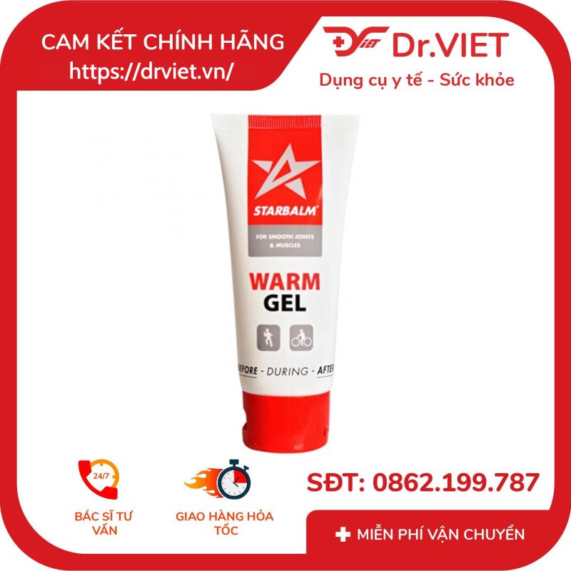 Gel xoa bóp làm nóng STARBALM WARM GEL 100ml