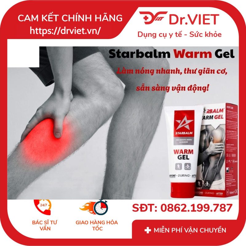 Alternative view of Gel xoa bóp làm nóng STARBALM WARM GEL 100ml