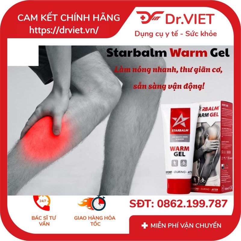 Gel xoa bóp làm nóng STARBALM WARM GEL 100ml 14 Gel xoa bóp làm nóng STARBALM WARM GEL 100ml