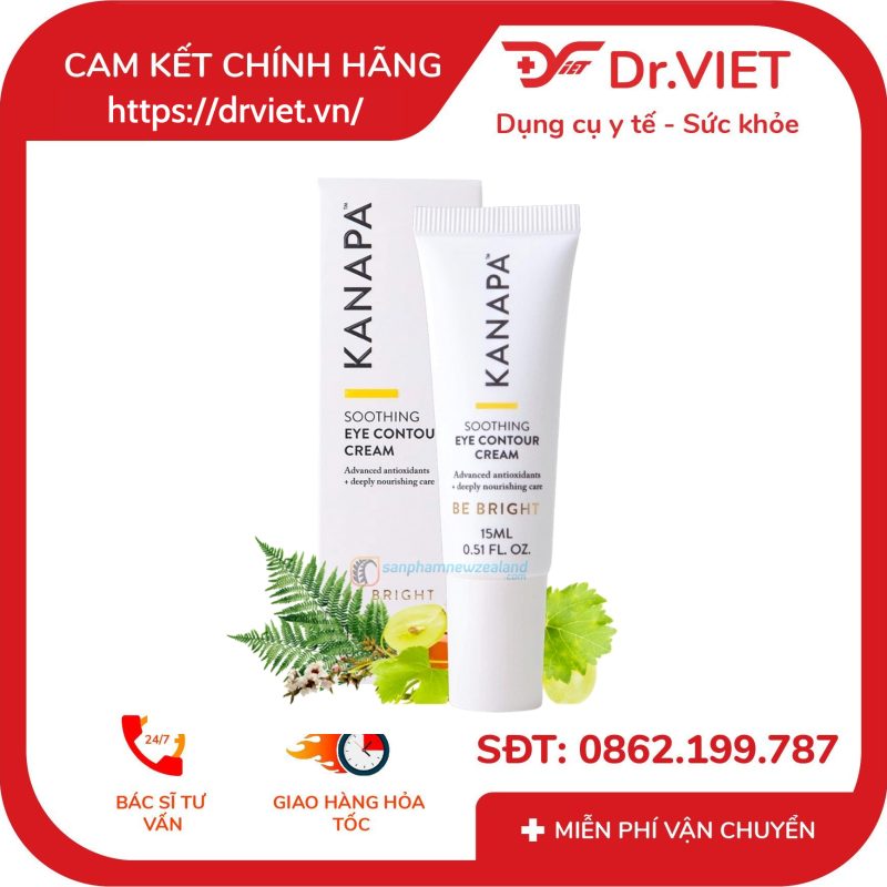 Kem Dưỡng Da Mắt Chống Lão Hoá Kanapa Soothing Eye Contour Cream 11 Kem Dưỡng Da Mắt Chống Lão Hoá Kanapa Soothing Eye Contour Cream