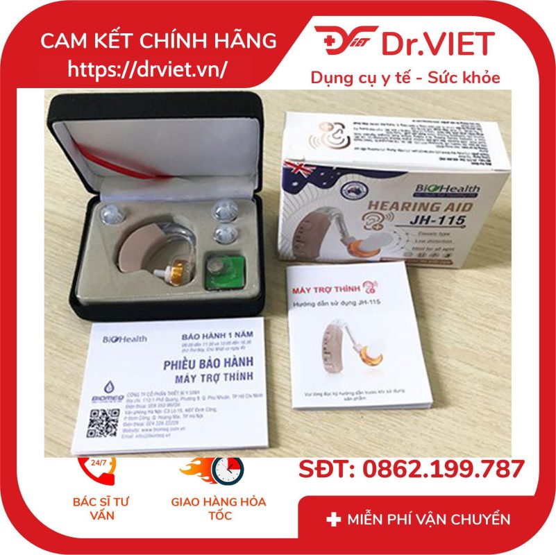 Máy trợ thính BioHealth JH-115 16 Máy trợ thính BioHealth JH-115