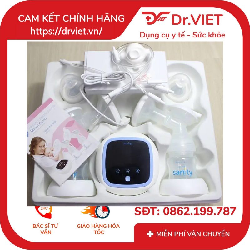 Máy hút sữa điện đôi SANITY AP-5316 11 Máy hút sữa điện đôi SANITY AP-5316
