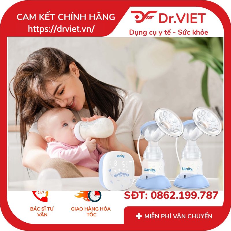 Alternative view of Máy hút sữa điện đôi SANITY S6306.ENG