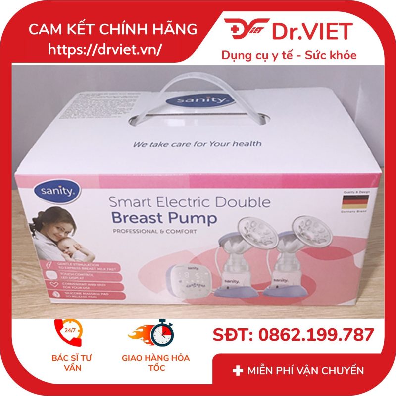 Máy hút sữa điện đôi SANITY S6306.ENG 10 Máy hút sữa điện đôi SANITY S6306.ENG