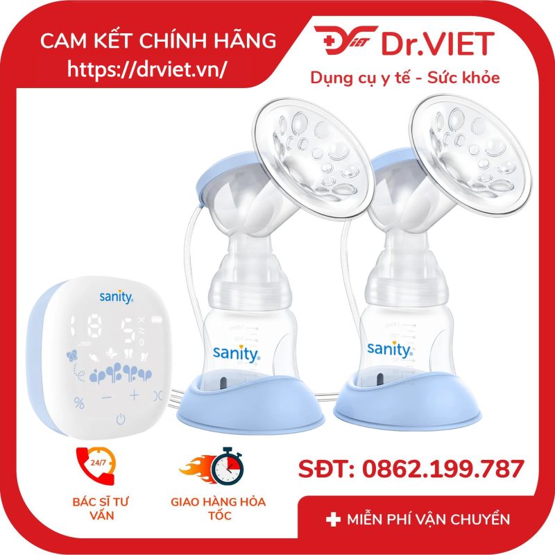 Máy hút sữa điện đôi SANITY S6306.ENG 9 Máy hút sữa điện đôi SANITY S6306.ENG