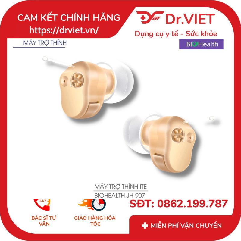 Máy trợ thính BioHealth loại nhét tai JH-907