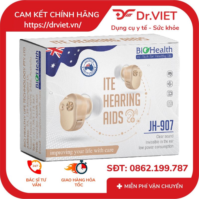 Máy trợ thính BioHealth loại nhét tai JH-907