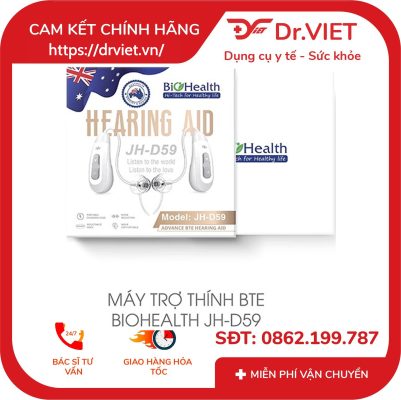 Máy trợ thính BioHealth ADV có pin sạc JH-D59