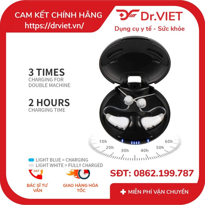 Alternative view of Máy trợ thính BioHealth ADV có pin sạc JH-D59