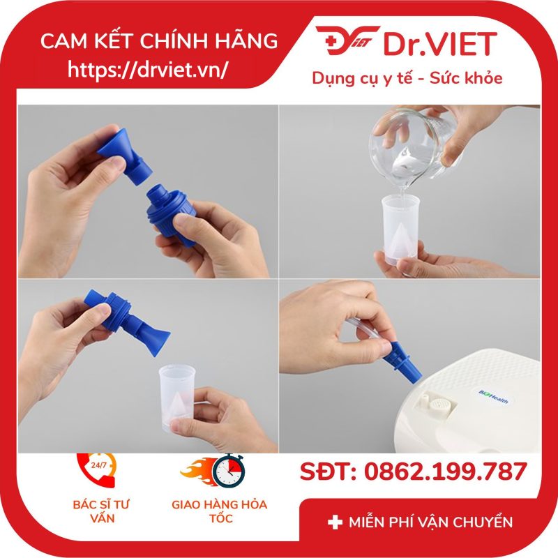 Máy xông khí dung BioHealth NEB Easy 13 Máy xông khí dung BioHealth NEB Easy