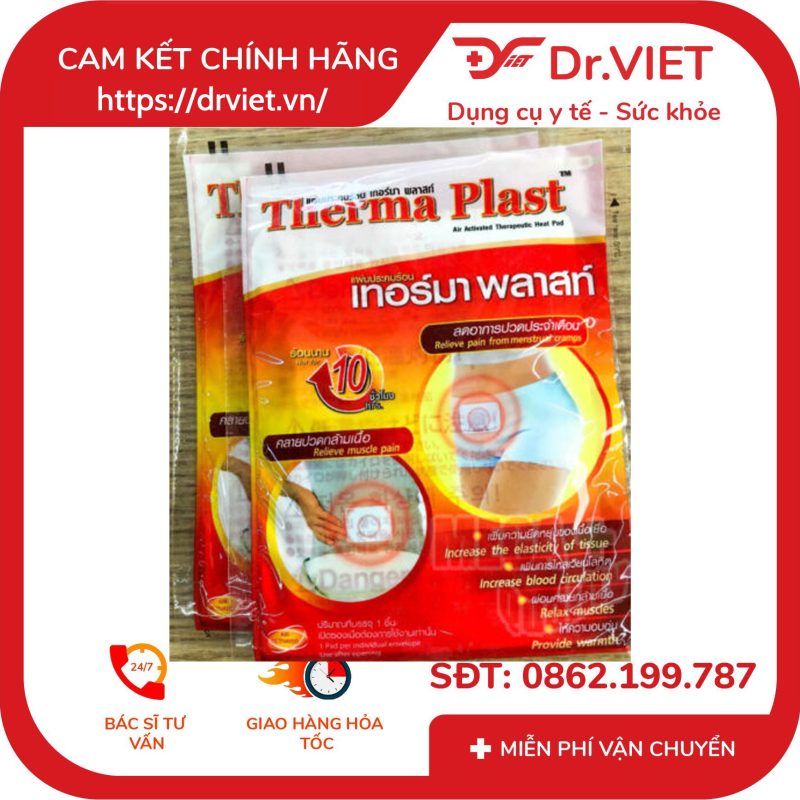 Miếng dán giữ nhiệt TigerPlast Therma Plast Hỗ trợ giảm đau và giữ ấm cơ thể 9 Miếng dán giữ nhiệt TigerPlast Therma Plast Hỗ trợ giảm đau và giữ ấm cơ thể